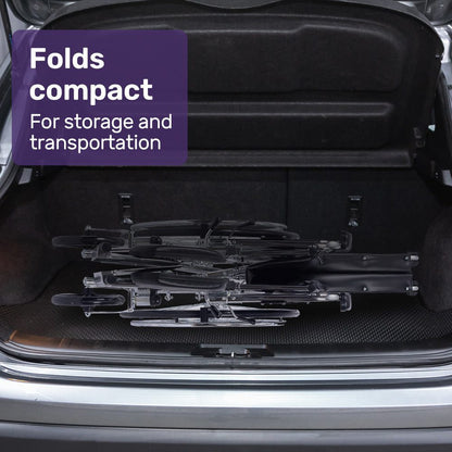 Portable Wheelchair Foldable Wheel Chair Recliner