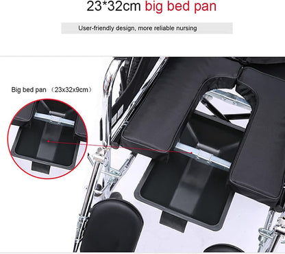 Portable Wheelchair Foldable Wheel Chair Recliner