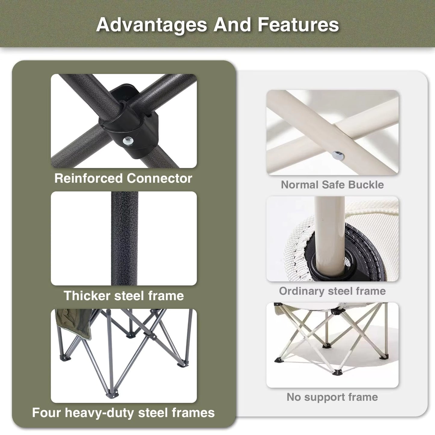 Portable Folding Camping Chair Outdoor Chair