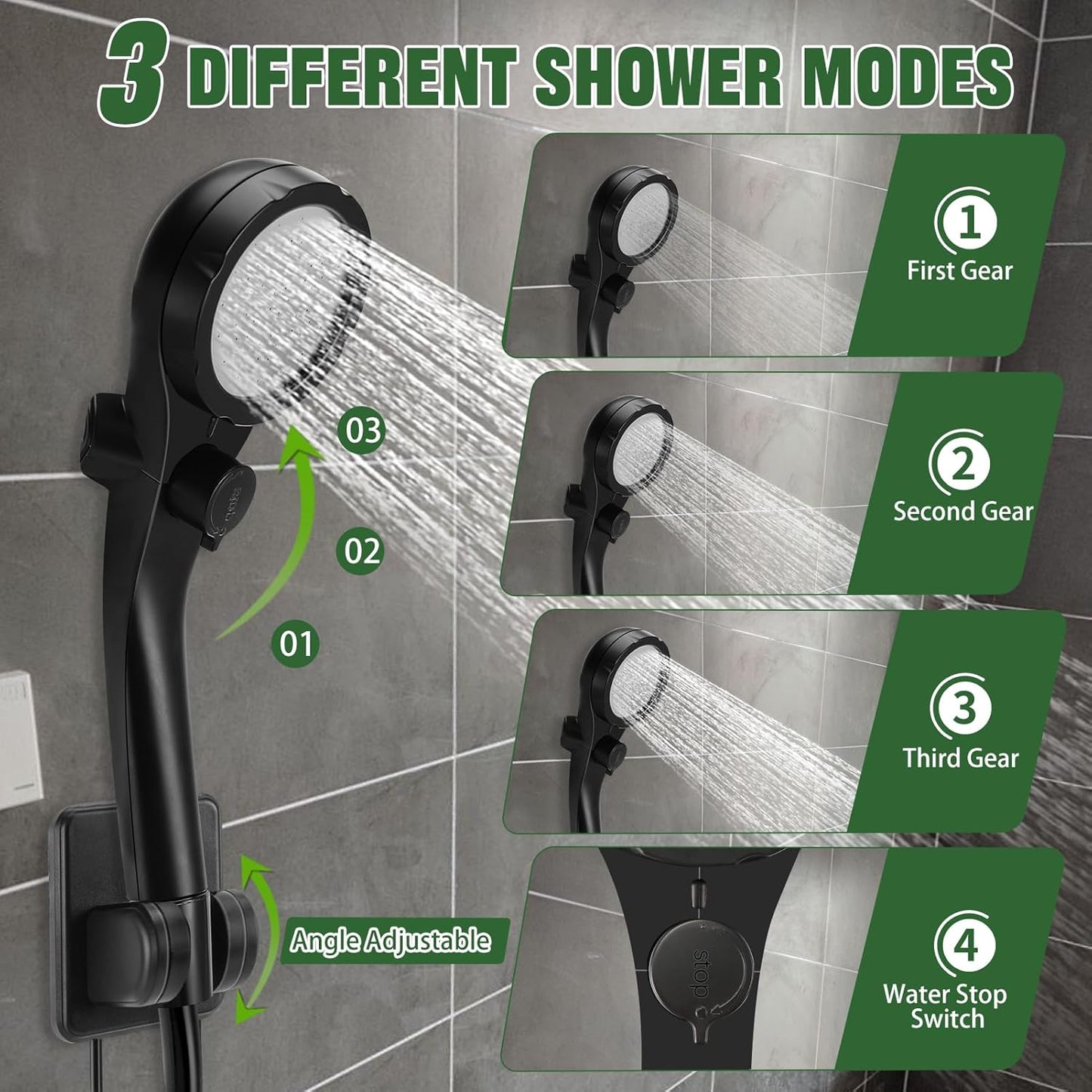 Portable Shower Kit Camping Shower Kit