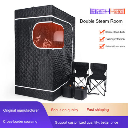 Portable Steam Sauna Personal Home Spa 2 Person Sauna