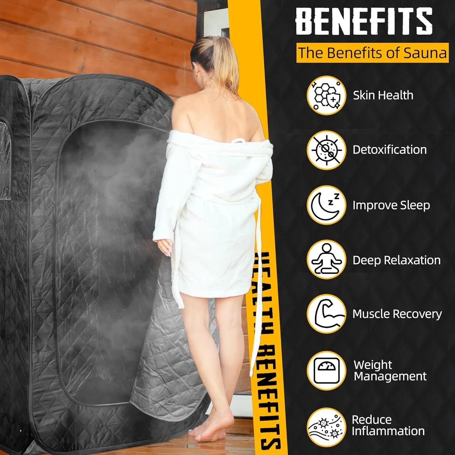 Portable Steam Sauna Spa Room