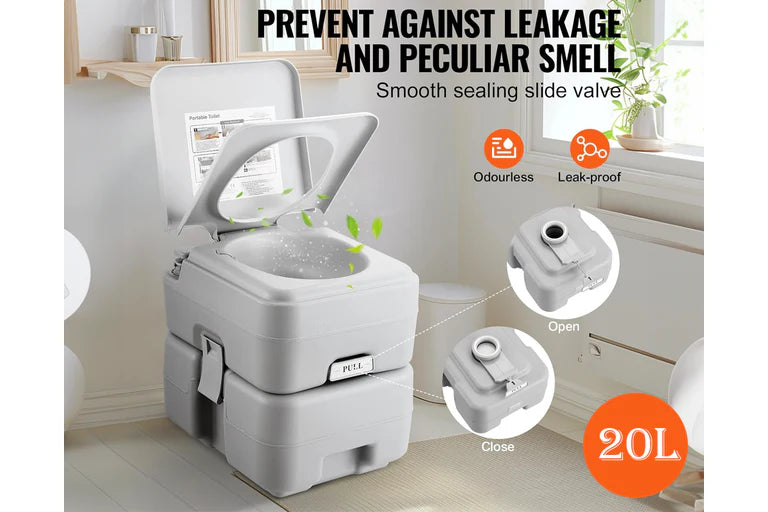 Portable Toilet for Camping 20L