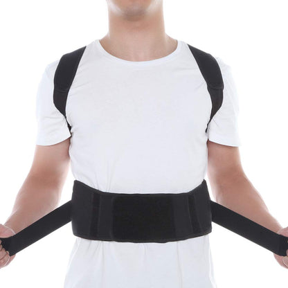 Posture Back Support Brace Belt Back Posture Corrector Lumbar Shoulder Support Brace Belt Men Women - The Shopsite