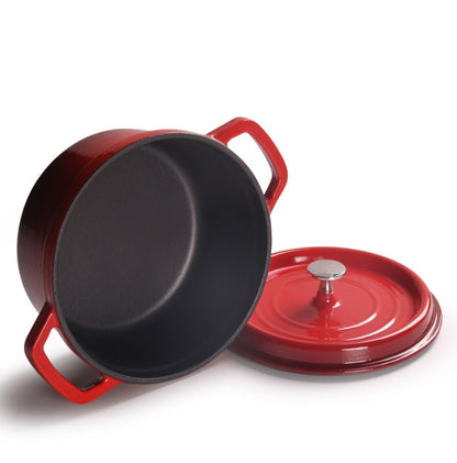 Cast Iron Round Casserole
