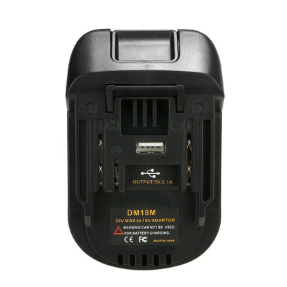 Milwaukee Dewalt To Makita Adapter 18V Lithium Compatible Replacement