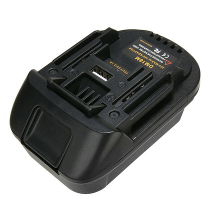 Milwaukee Dewalt To Makita Adapter 18V Lithium Compatible Replacement