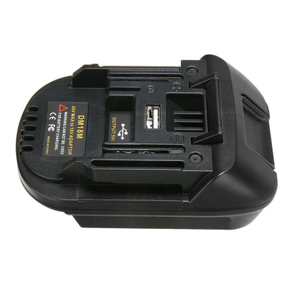 Milwaukee Dewalt To Makita Adapter 18V Lithium Compatible Replacement