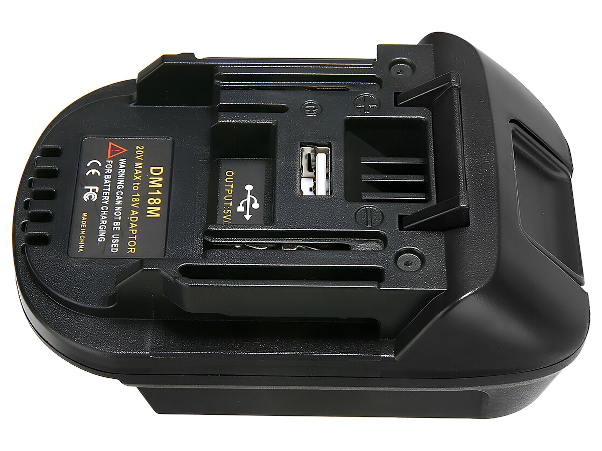 Milwaukee Dewalt To Makita Adapter 18V Lithium Compatible Replacement