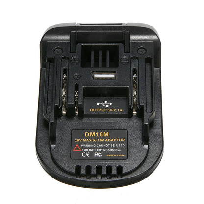 Milwaukee Dewalt To Makita Adapter 18V Lithium Compatible Replacement