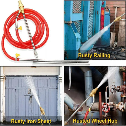 Pressure Washer Sandblasting Kit 1/4 Inch Sand Blaster