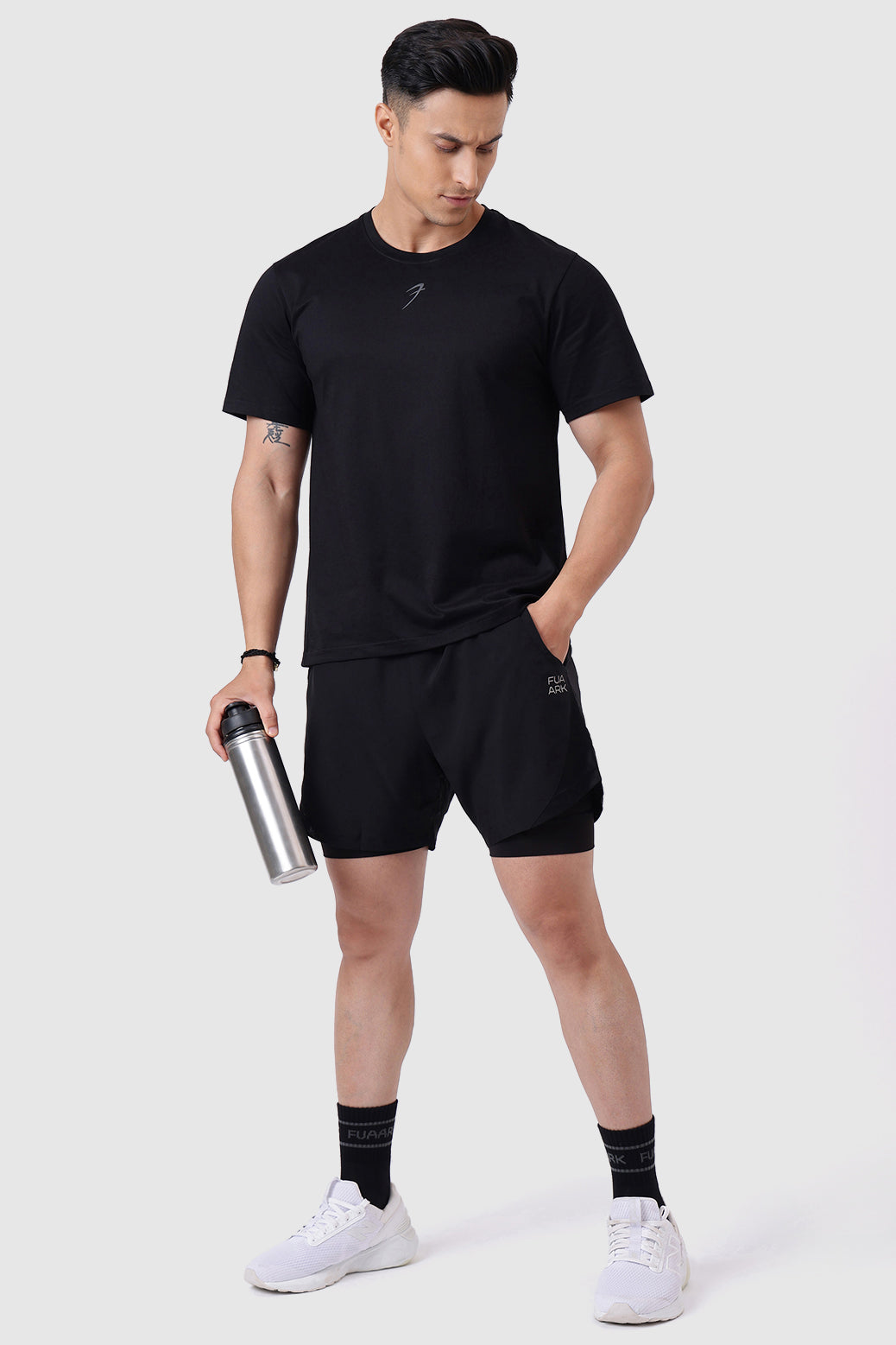 Pulse Running T-shirt Black