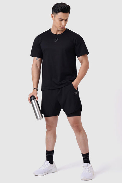Pulse Running T-shirt Black