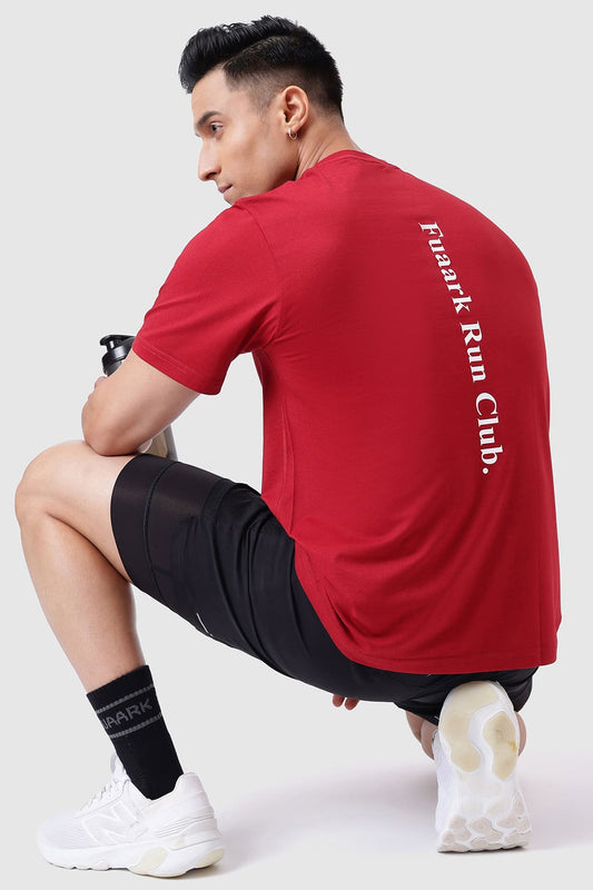 Pulse Running T-shirt Deep Red