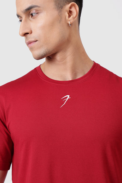 Pulse Running T-shirt Deep Red