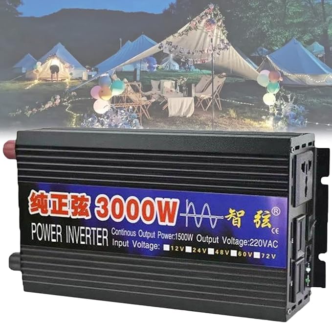 3000W Pure Sine Wave Power Inverter