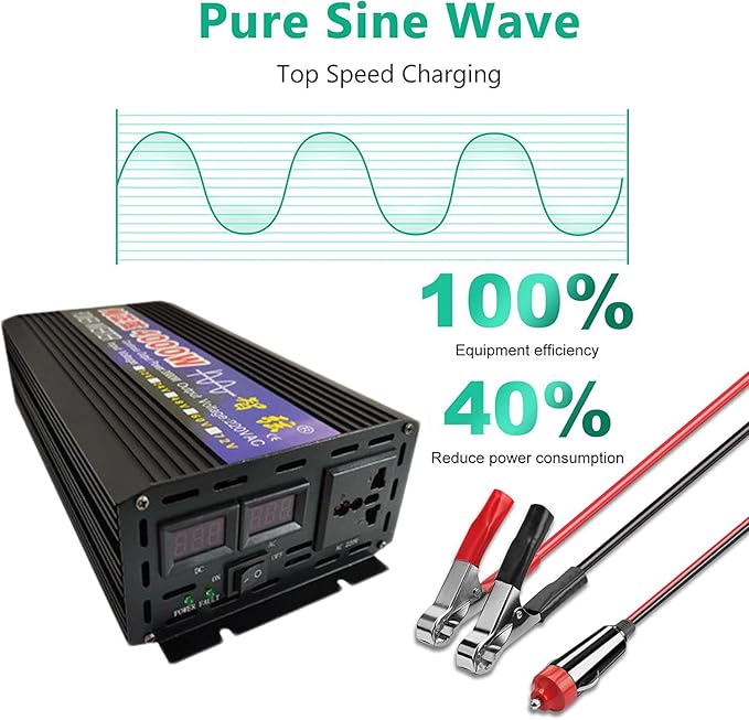 3000W Pure Sine Wave Power Inverter