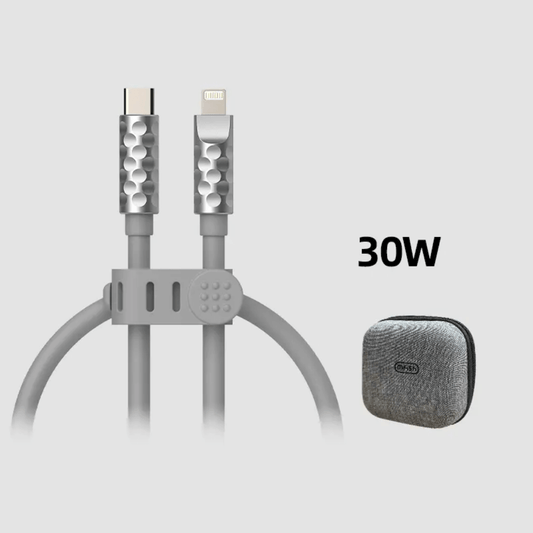 USB-C/Type-C to iP Lightning 30W Fast Charging Data Cable 1.5m