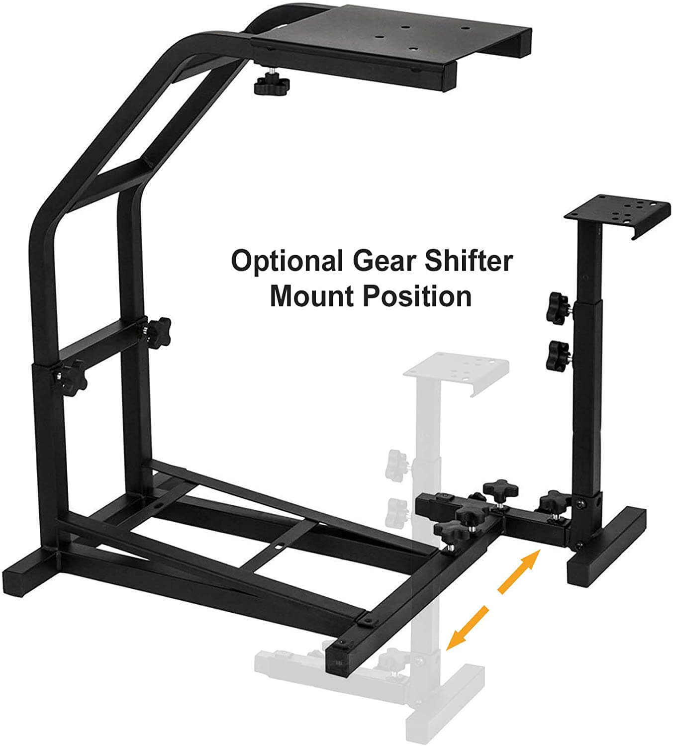 Durable gaming wheel stand