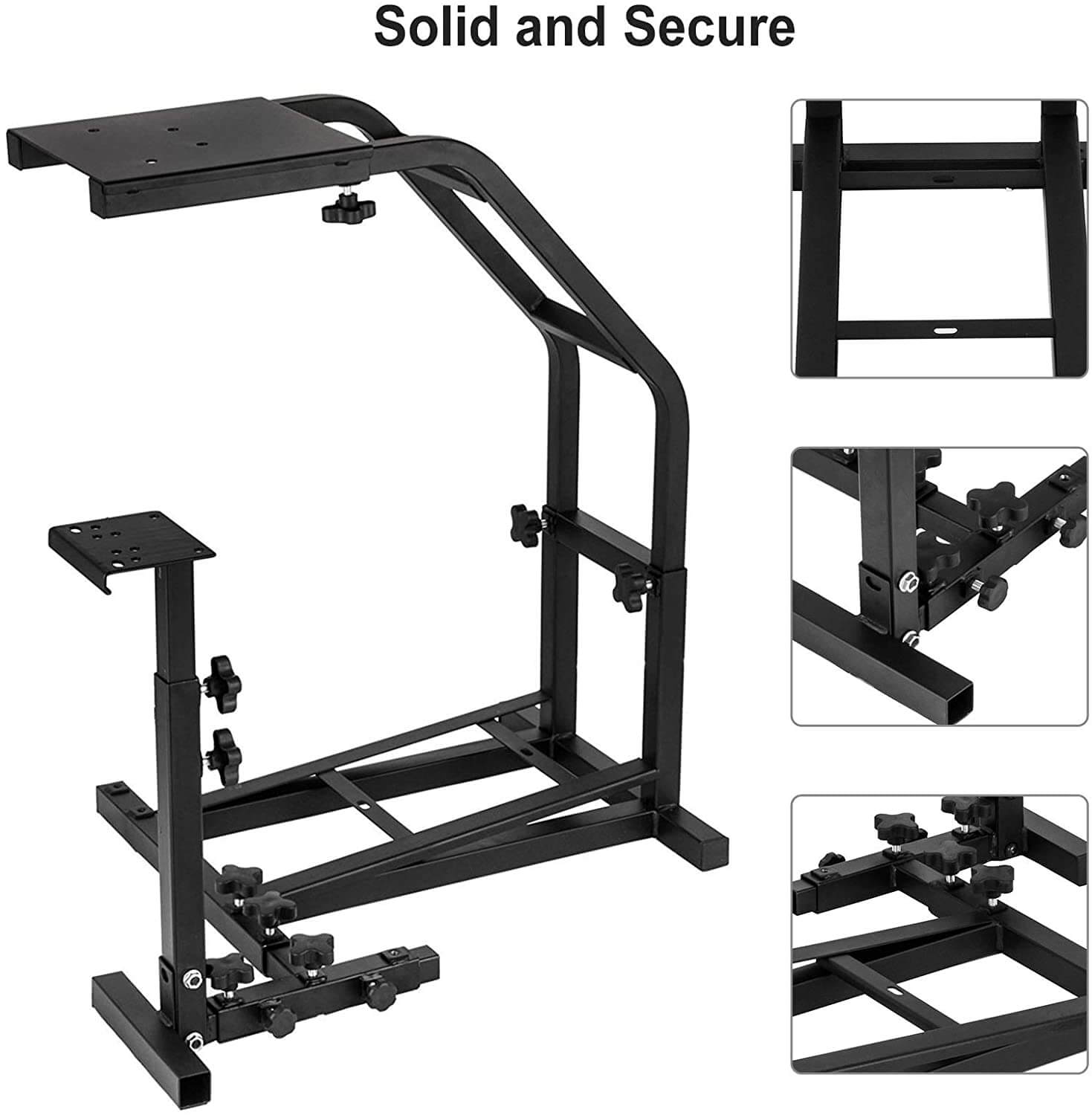 Adjustable stand for racing gear