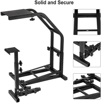Adjustable stand for racing gear