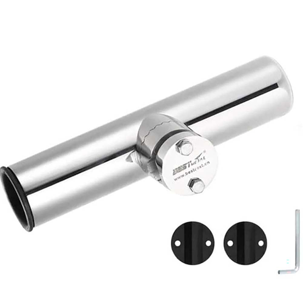 Stainless steel fishing rod holder
