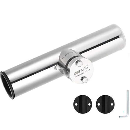 Stainless steel fishing rod holder