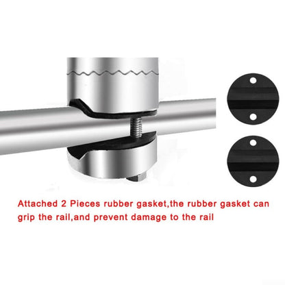 Clamp on boat rod holder