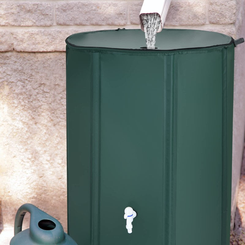 Rainwater collector with spigot