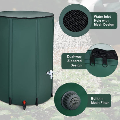 Foldable rainwater tank