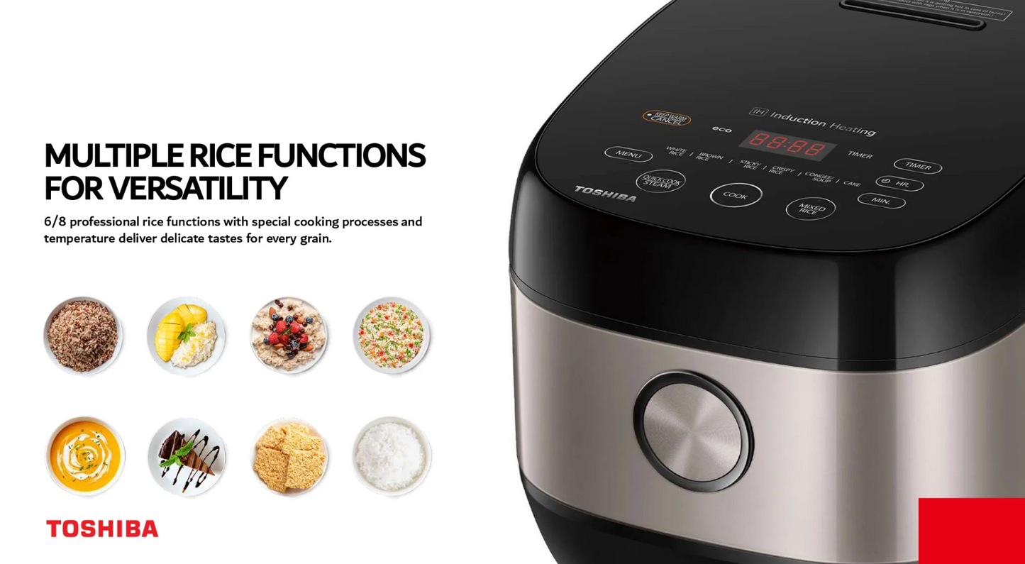 Toshiba IH 1.0L Induction Rice Cooker