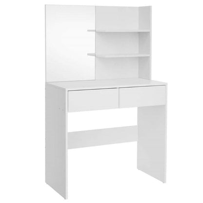 VASAGLE Dressing Table With Mirror