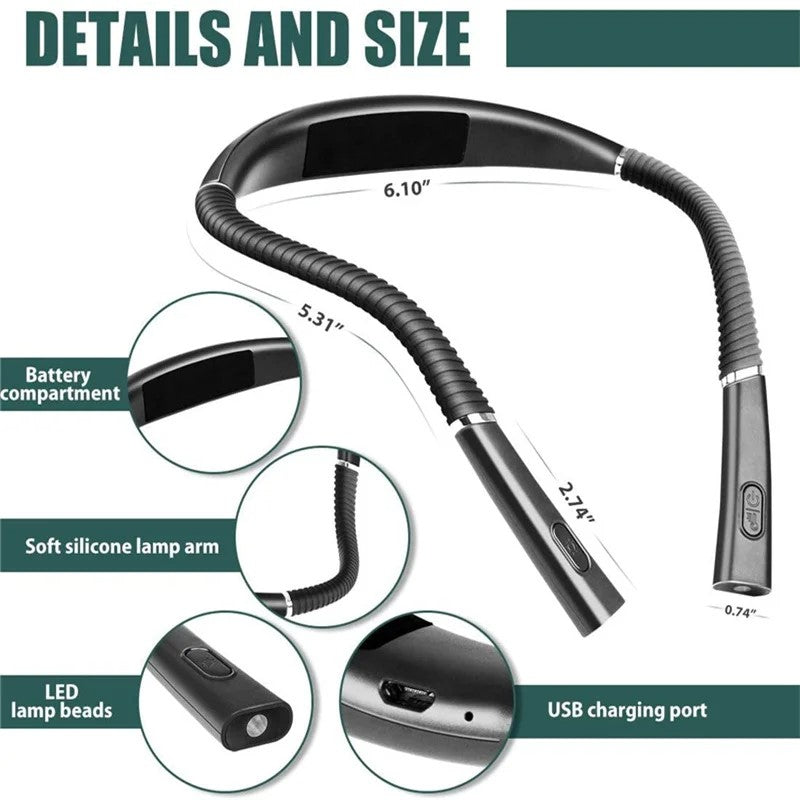 Neck lamp with touch switch