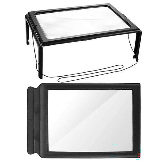 A4 LED lighted magnifier