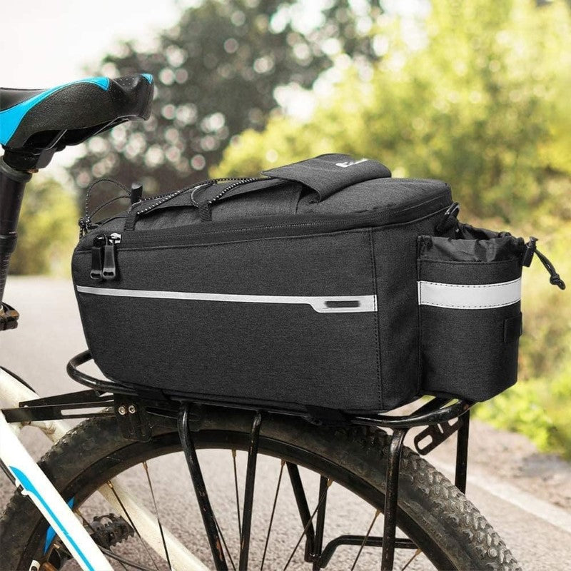 Bike seat tail storage bag