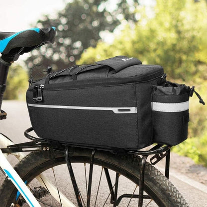 Bike seat tail storage bag