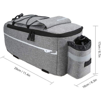 Elastic bungee cord bike bag