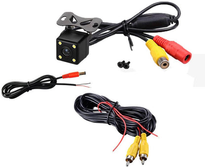 Reverse camera with LED lights