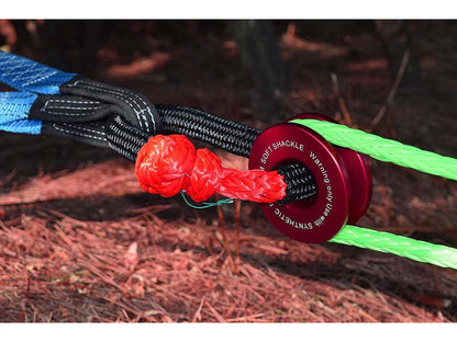 Soft Shackle Recovery Rope 55,000lbs Breaking Strength with Protective Sleeve