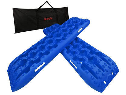 Recovery Tracks X-BULL – 3rd Gen Traction Boards for Sand Mud Snow 4WD Blue