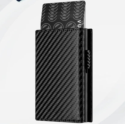 RFID Blocking Anti Theft Holder, Credit Card Holder Pop Up Card Wallet