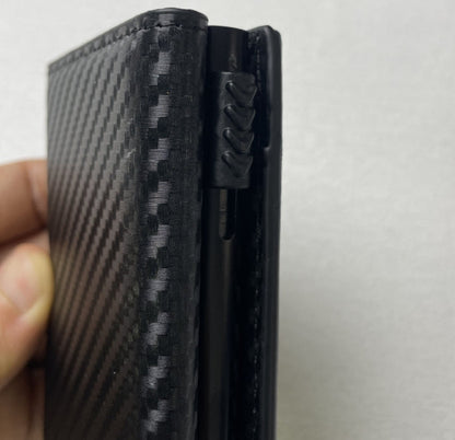 RFID Blocking Anti Theft Holder, Credit Card Holder Pop Up Card Wallet