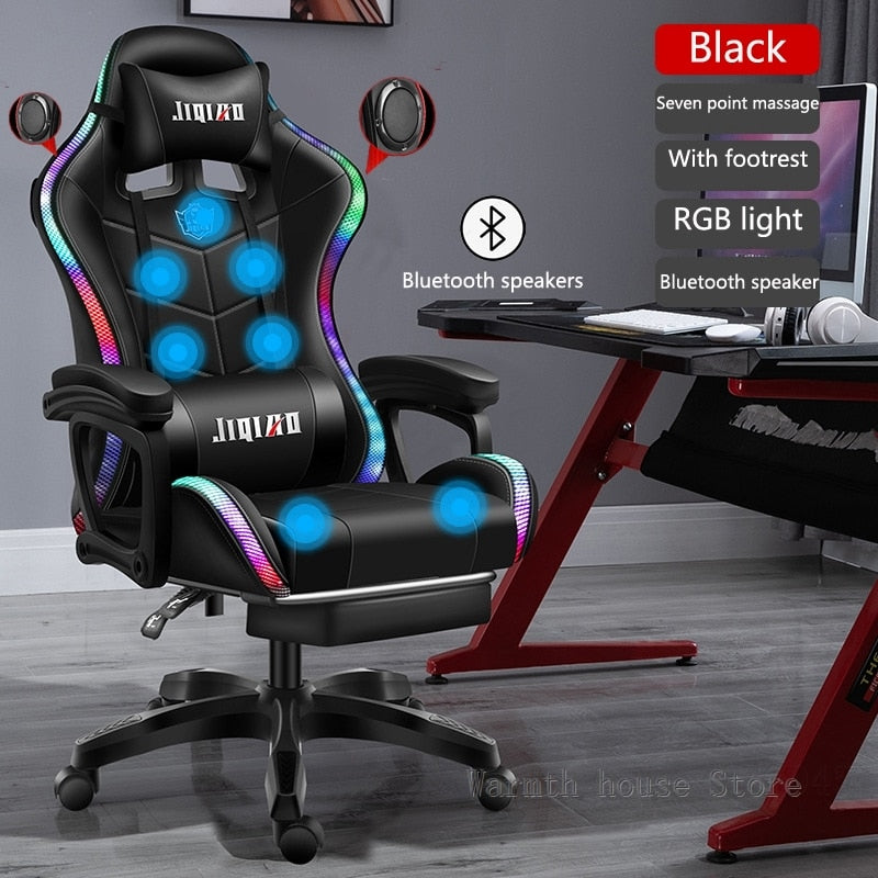 Gaming Chair with Desk – RGB Gaming Chair Combo with Gaming Desk Table
