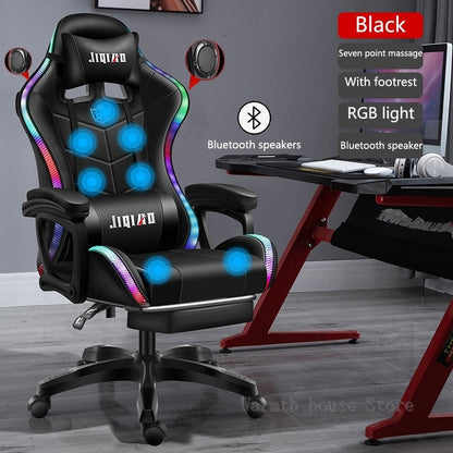 Gaming Chair with Desk – RGB Gaming Chair Combo with Gaming Desk Table