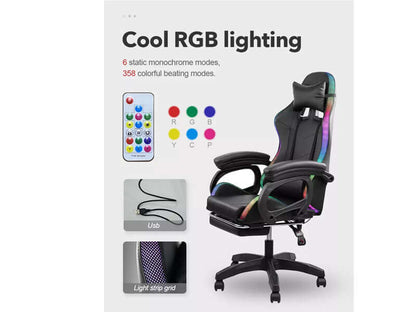 Gaming Chair Racing Chair RGB - The Shopsite