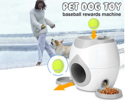 Fetch-N-Treat Dog Toy Tennis Ball Machine Fetch and Treat Toy - The Shopsite