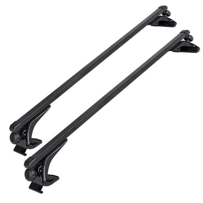 Car Roof Racks Universal 120cm Black - The Shopsite
