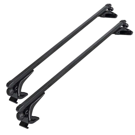 Car Roof Racks Universal 120cm Black - The Shopsite