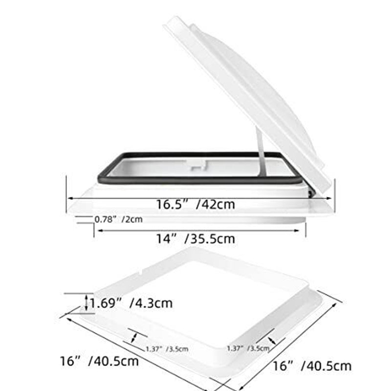 Vent frame with putty tape