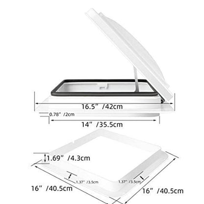 Vent frame with putty tape